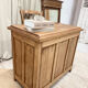 Restored antique oak desk - 4 drawers