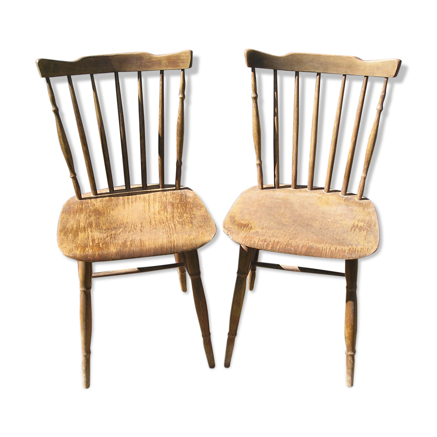 Pair of Thonet bistro chairs