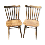 Pair of Thonet bistro chairs