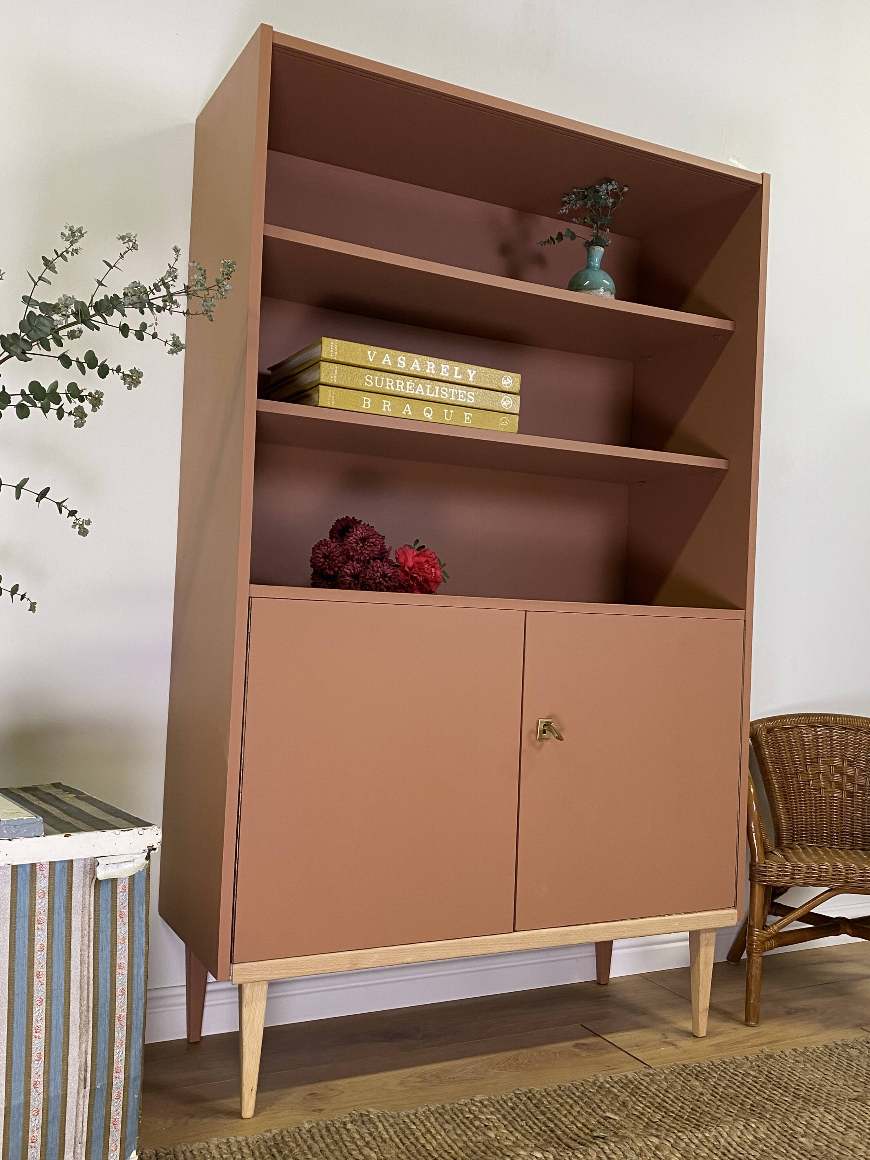 Bibliothèque vintage