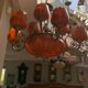 Lustre Vangelis Danai en albâtre et laiton avec 2 appliques