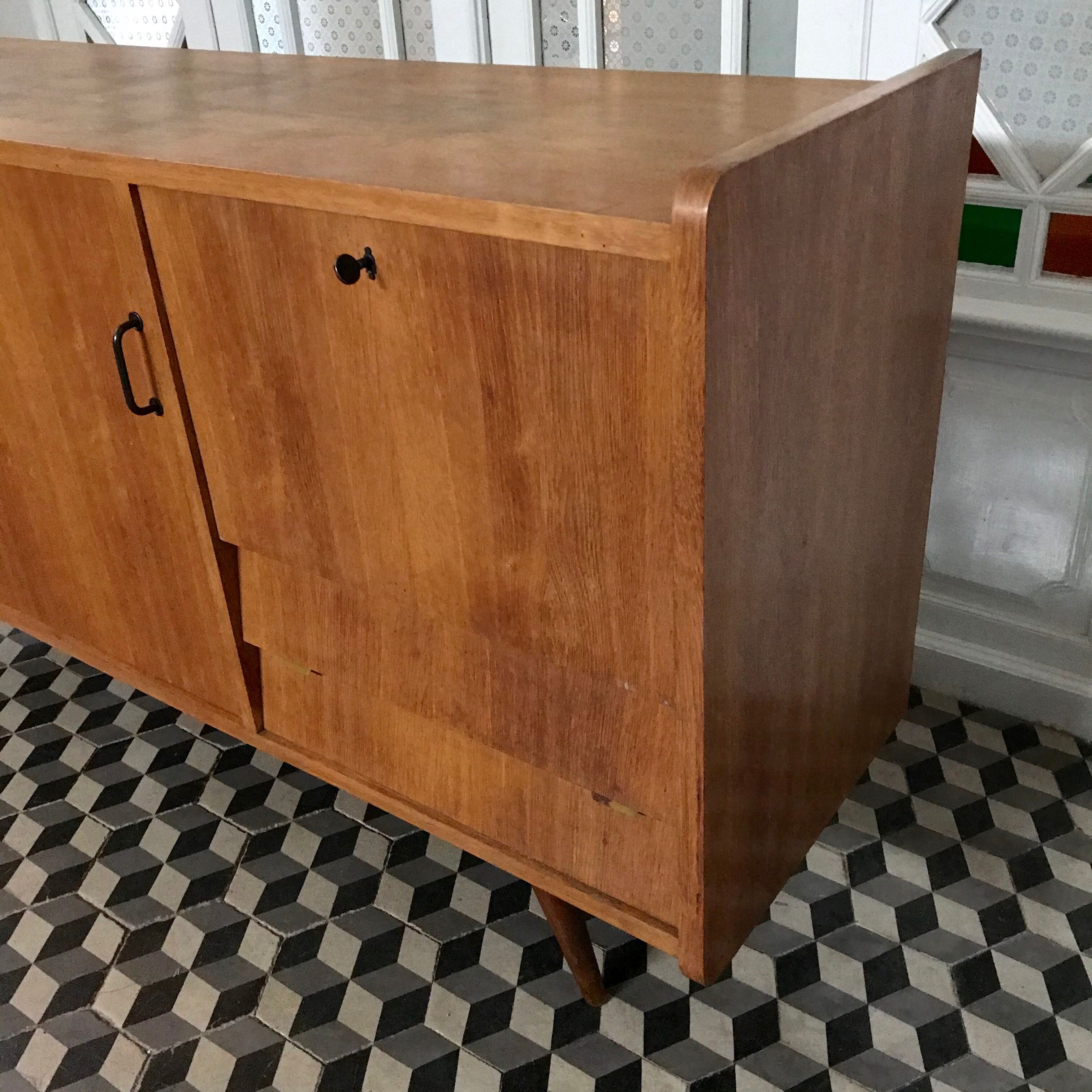 Vintage wooden sideboard