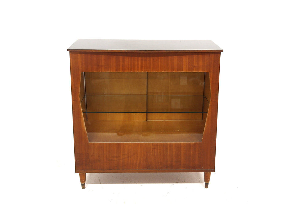 Mahogany trade counter, Sweden, 1950