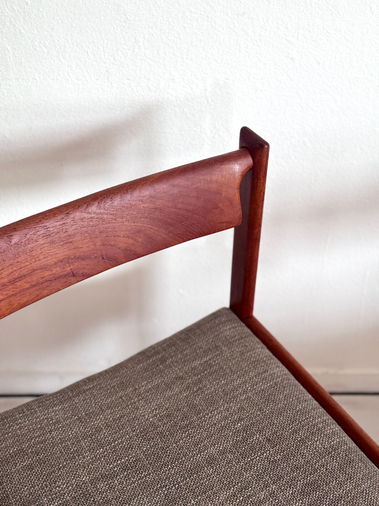 4 eetkamerstoelen H.W. Klein voor Bramin – teakhout – jaren 60