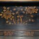 Chinese Bureau Chinoiserie 19th Century Napoleonic Leather