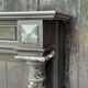 Napoleon III fireplace in black Belgian marble and antique green, circa 1880