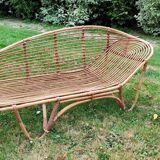 Rattan daybed