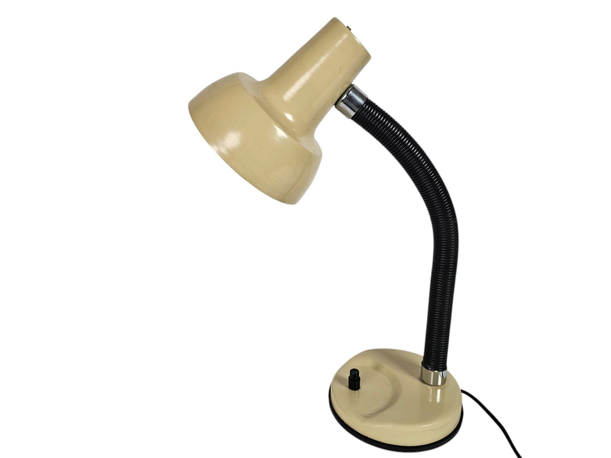 Veneta Lumi - lampe de table - 'Gooseneck' - éclairage vintage - années 70