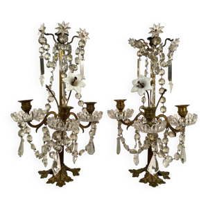 paire de chandeliers