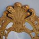 Ice barrier-close Regency gilded wooden