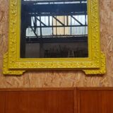 Wood and plaster mirror 1950