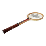 Vintage wooden tennis racket Ilie Nastase Adidas