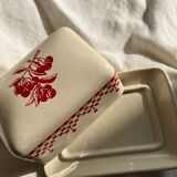 Red Checkerboard Butter Butter Counter Family
