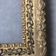 Old wooden frame and gilded stucco 50x60