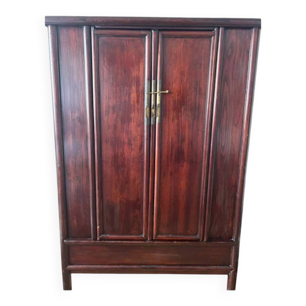 Armoire de Nuit Blanc Table Chevet Style Maison Campagne Commode en Bois Console
