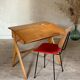 Bureau pupitre vintage pied compas portique