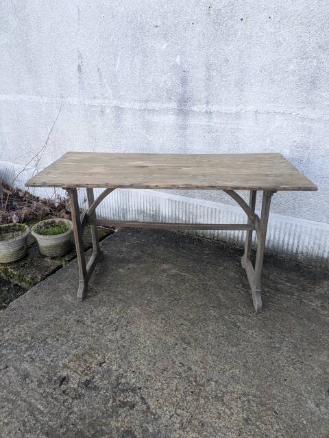 Old bistro table