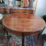 Light mahogany side table or console