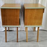 Pair of bedside tables 50s