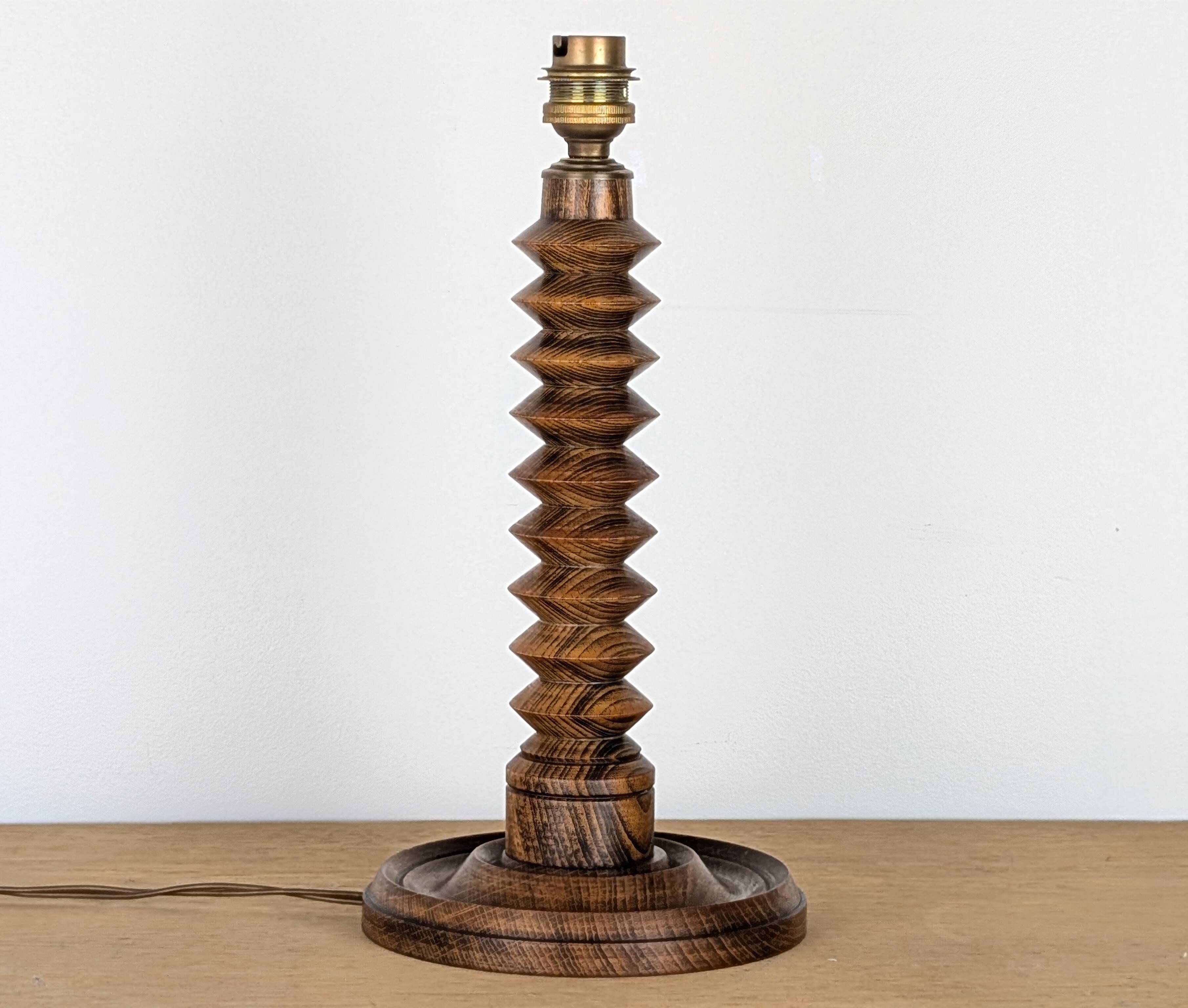 Wooden lamp