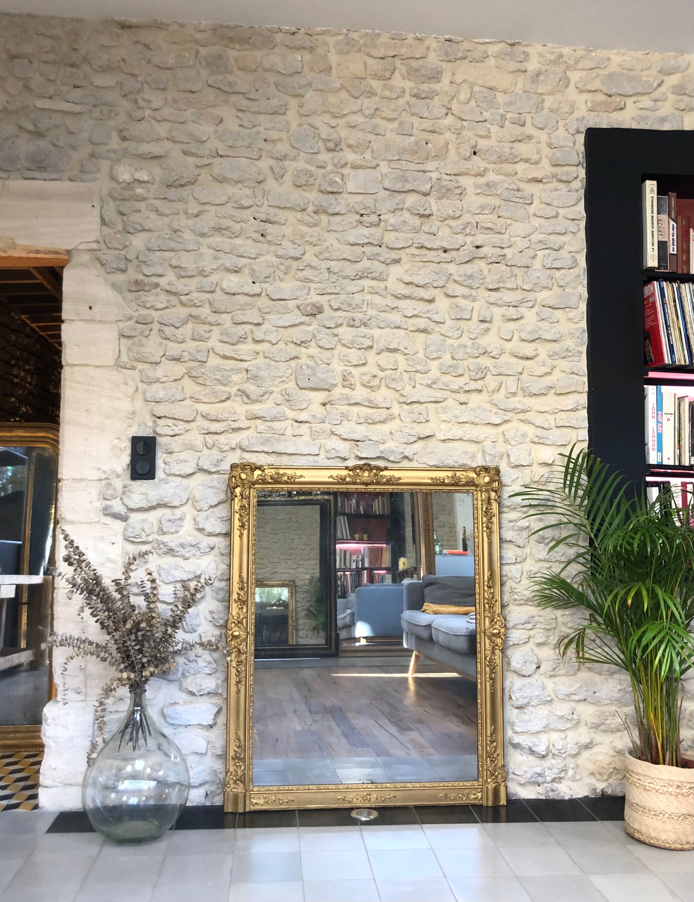 Early 19th century mirror 119cm/98cm