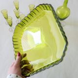 Chartreuse Green Baccarat Crystal Liquor Service 1900