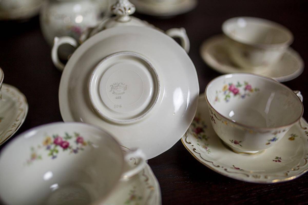 Vintage Coffee Service from Rörstrand, 1940s, Set of 26