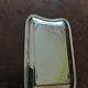 Silver metal butter dish