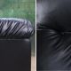Fauteuil sculpturale rembourrée post-moderne 1980