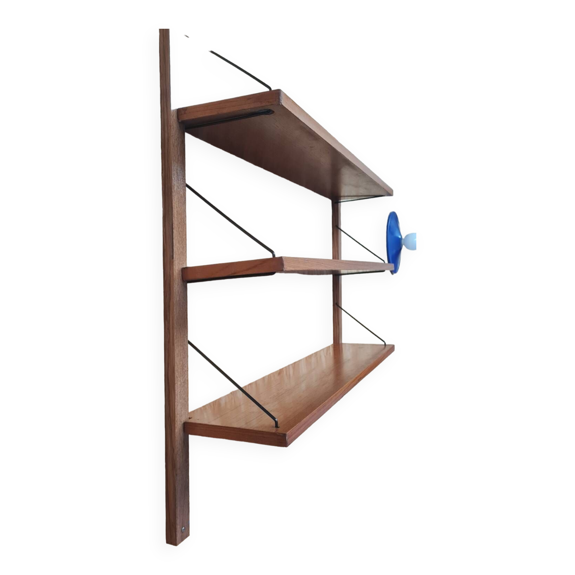 Teak wall shelf 1960