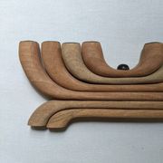 Chandelier bois de manguier fabrication artisanale décoration scandinave