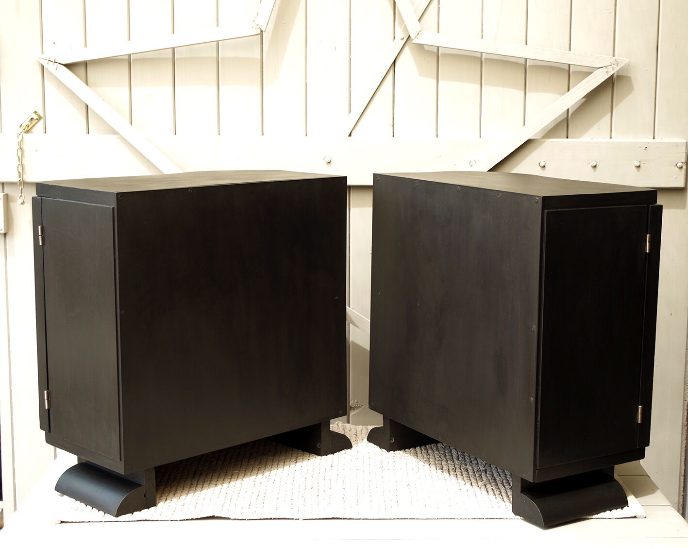 Pair of bedside art deco