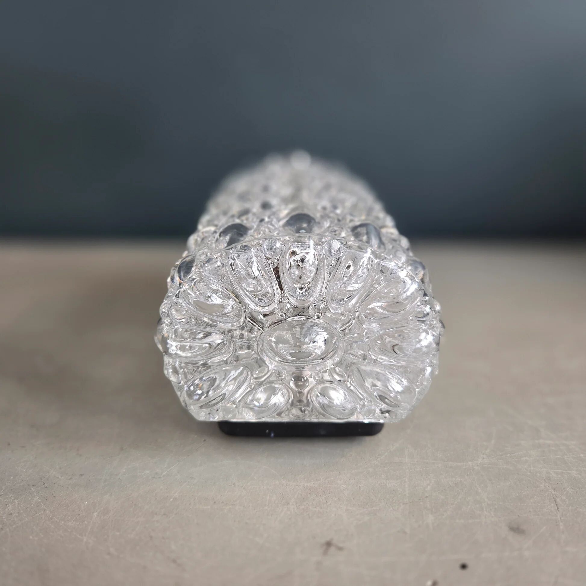 Sirius wall light by Helena Tynell for Limburg in moulded glass.