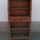 Antique teak cabinet with two drawers and four doors