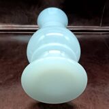 White opaline vase, 80s/90s