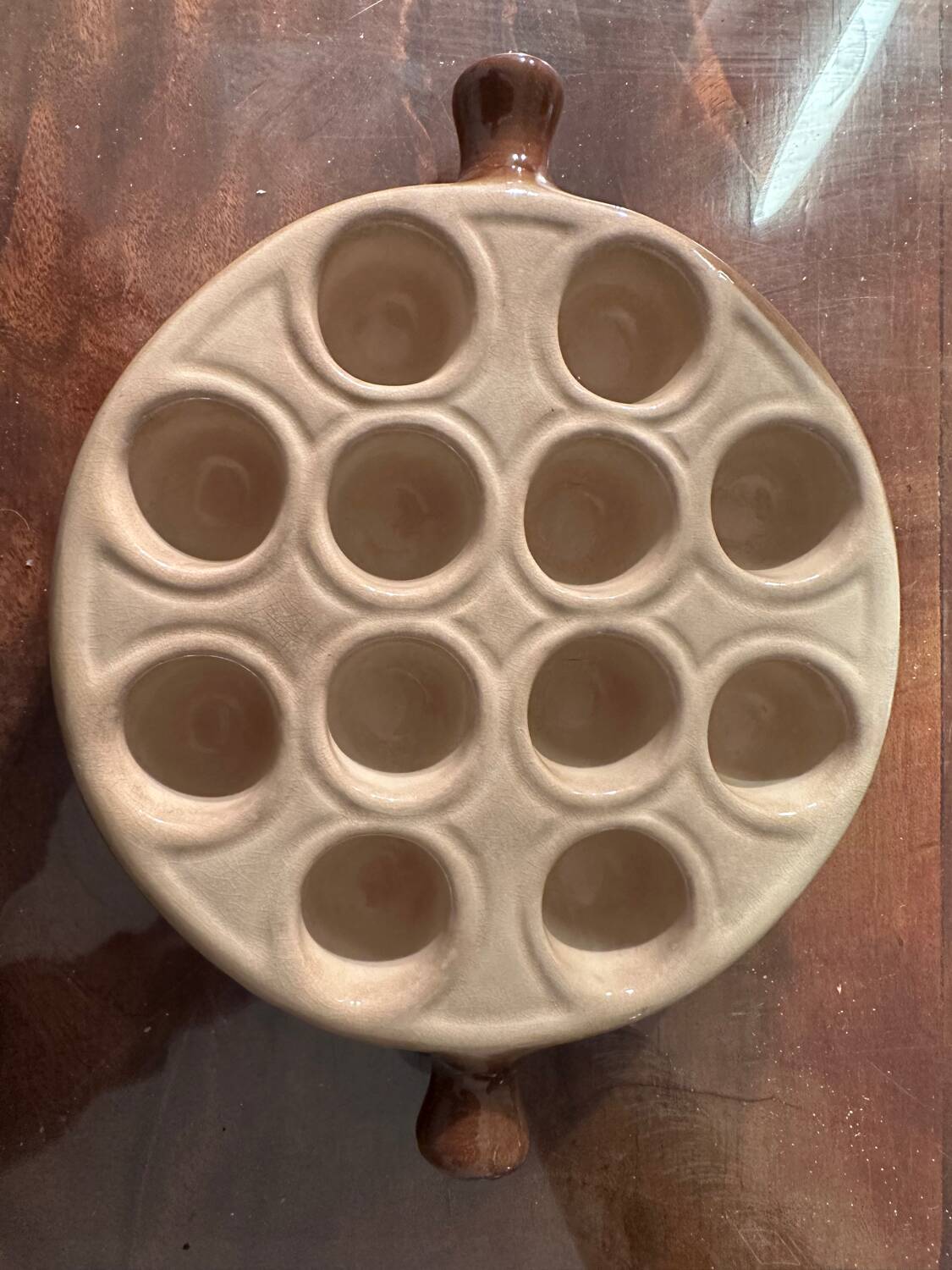 La Bourguignonne 12-hole snail pan Made in France - enameled