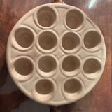 La Bourguignonne 12-hole snail pan Made in France - enameled