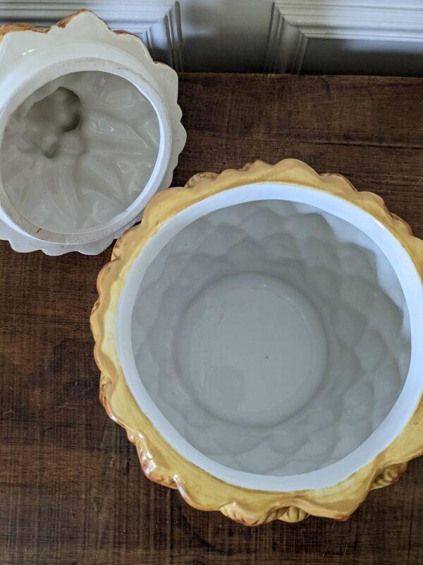 Seau à glace ananas en céramique