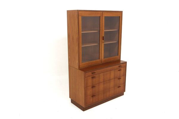 Vaisselier scandinave en teck, Suède, 1960