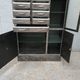 Dentist furniture 9 drawers and 3 doors patina graphoite on white marble