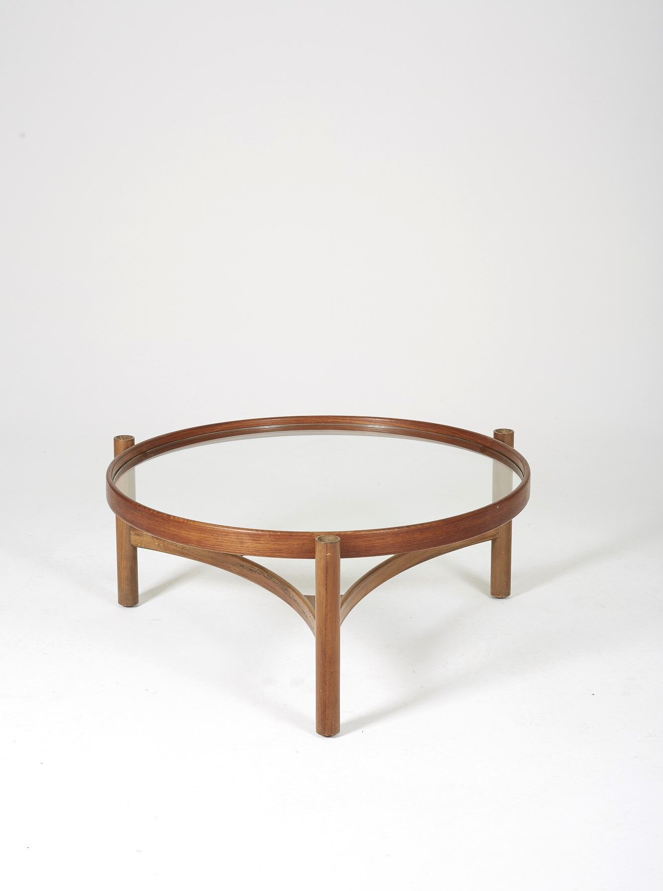 Round coffee table 775 Gianfranco Frattini Cassina 1960s