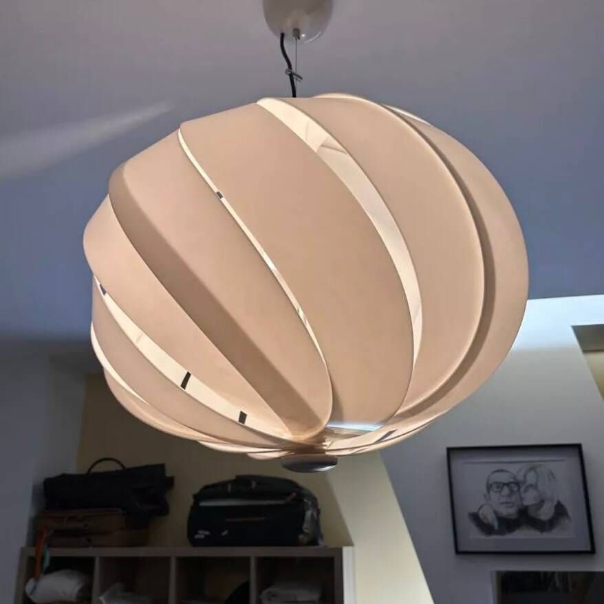 Vintage ceiling light by Carlo Emanuelle Ponzio for Guzzini.