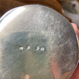 Vintage silver metal shaker