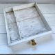 Desk table in its original white