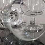 Set of 8 glasses of white wine Cavalier Luminarc transparent vintage