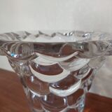 Vase en cristal transparent Pierre D'Avesn , Art Deco