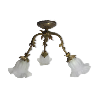 Old art nouveau chandelier