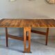 Vintage folding wooden table