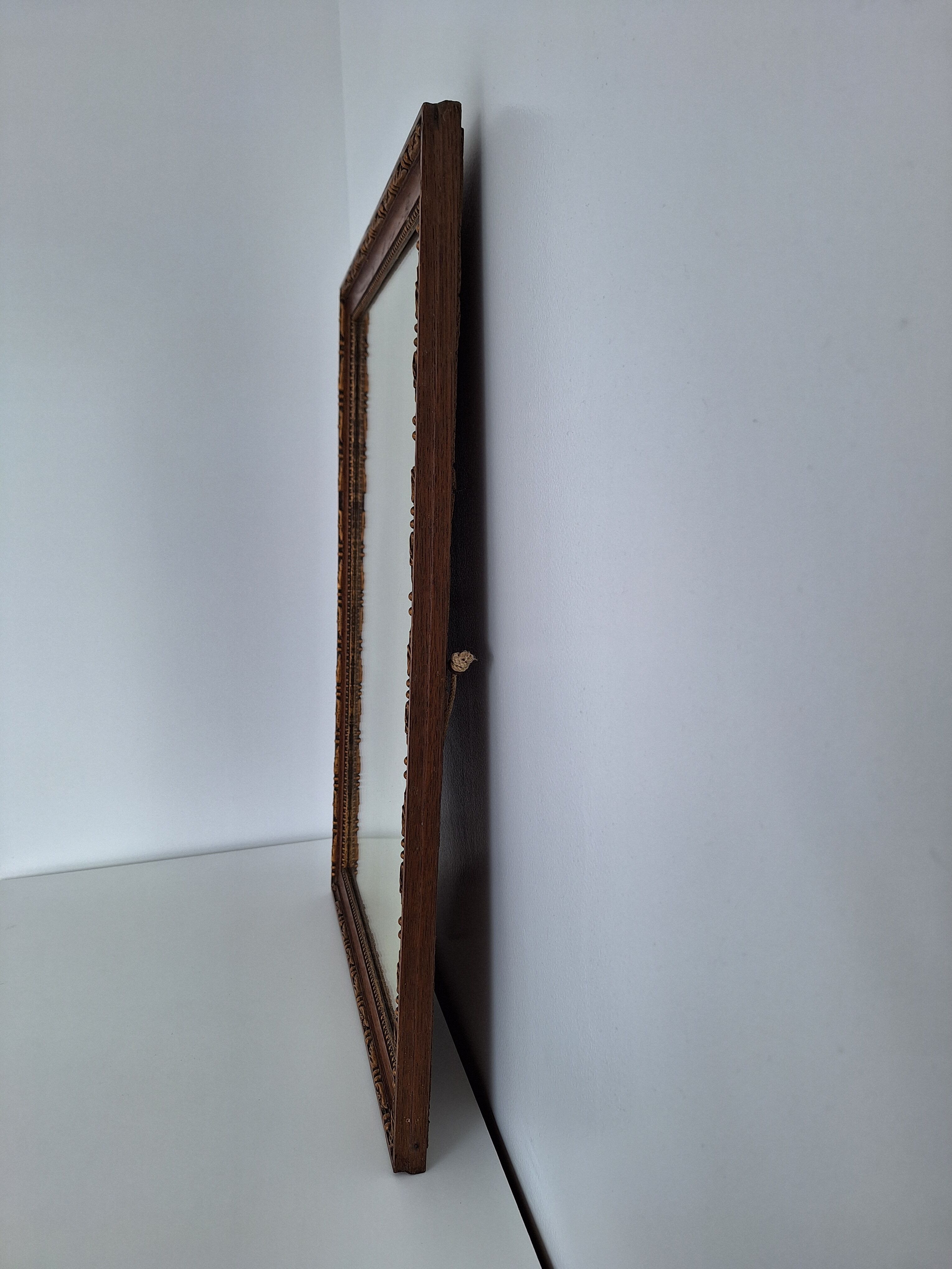 Wooden mirror 68x47cm