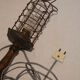 Lampe balladeuse manche en bois